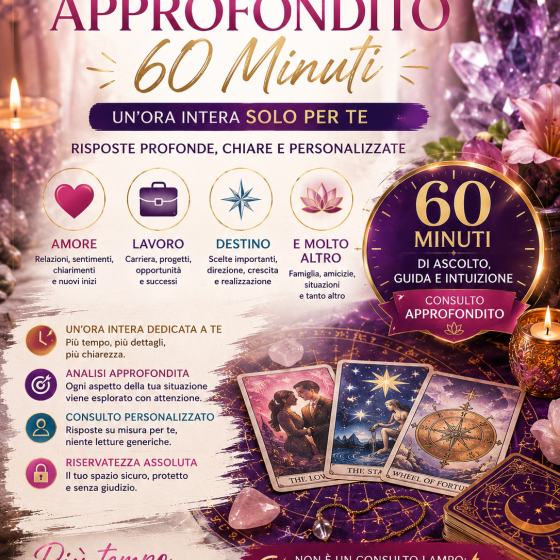 Consulto Cartomanzia approfondito