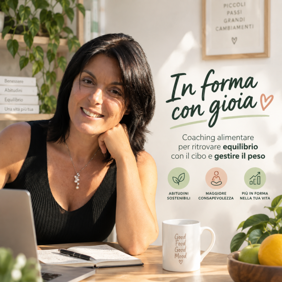 In forma con gioia - Coaching alimentare per ritrovare equilibrio con il cibo e gestire il peso